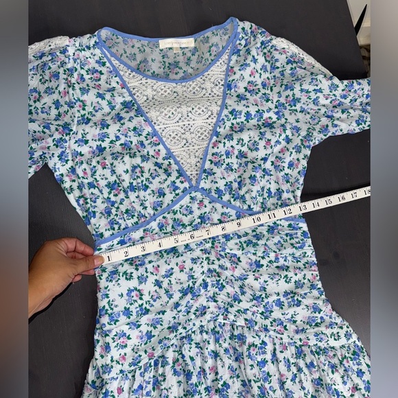 LoveShackFancy Marquise Floral Mini Dress - Picture 6 of 9